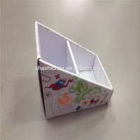 Wholesaler cardboard counter top display boxes for gift card, pdq carton display box